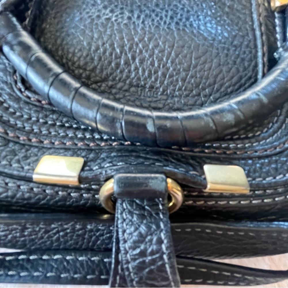 Chloe Marcie Mini Double Carry Shoulder Bag - Picture 7 of 11
